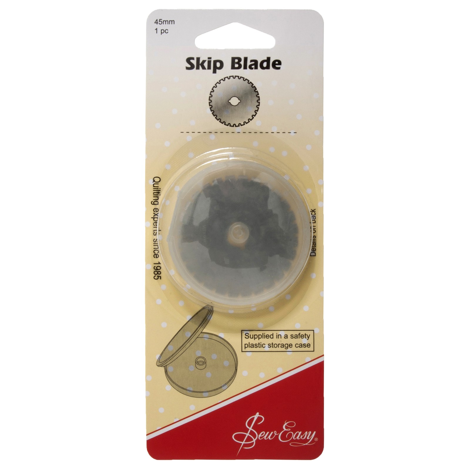 Sew Easy 45mm Skip (Perforation) Rotary Blade