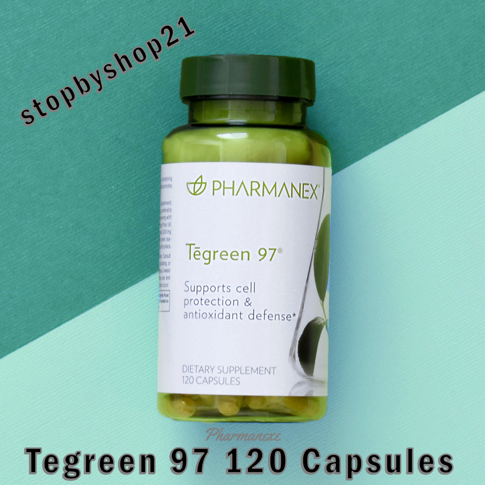 Nu Skin NuSkin Pharmanex Tegreen 97 120 Capsules  Exp 05/2027 -NEW STOCK- SEALED