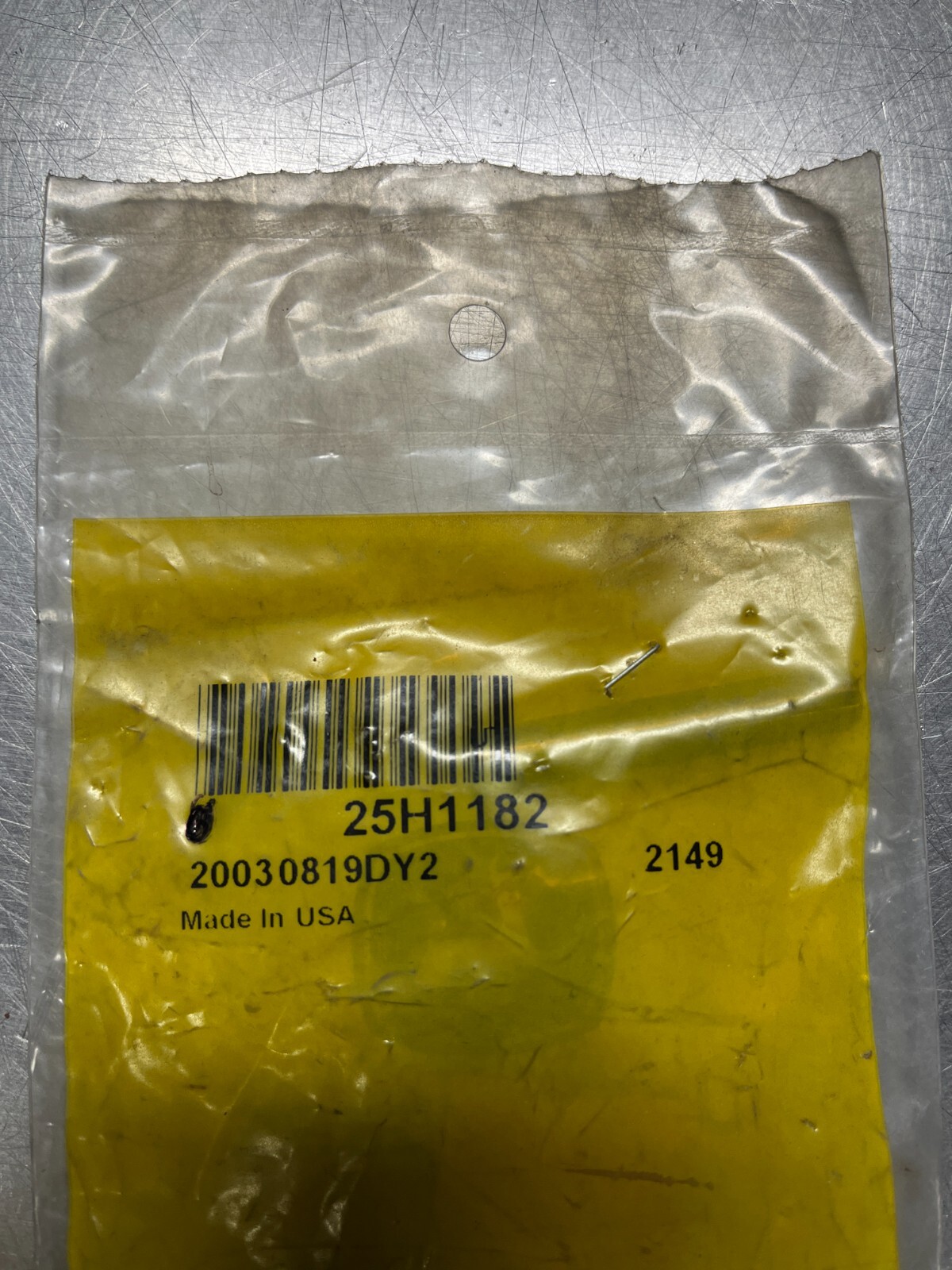 25H1182 Genuine OEM John Deere Groove PIN