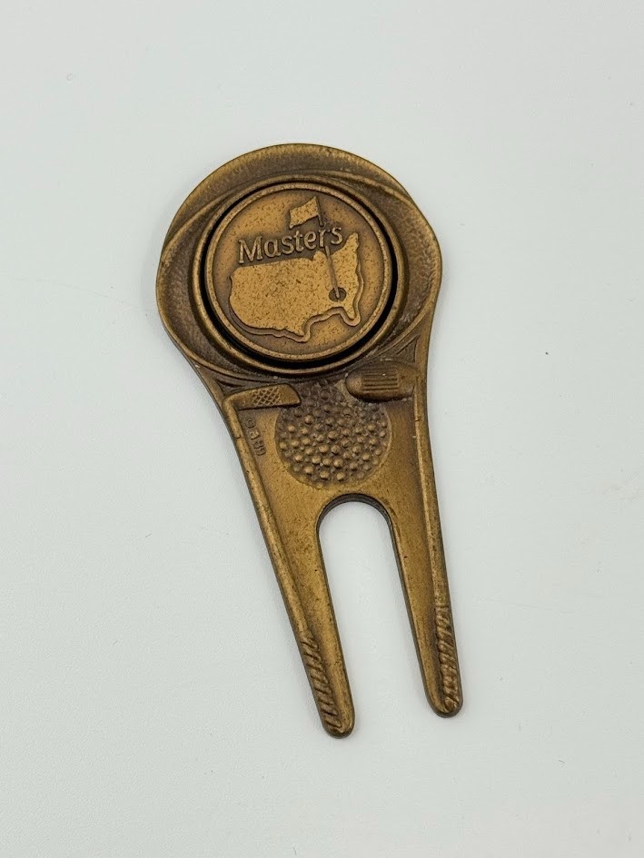 Augusta National Golf Club Masters Tournament Ball Marker Brass Golf Divot Tool