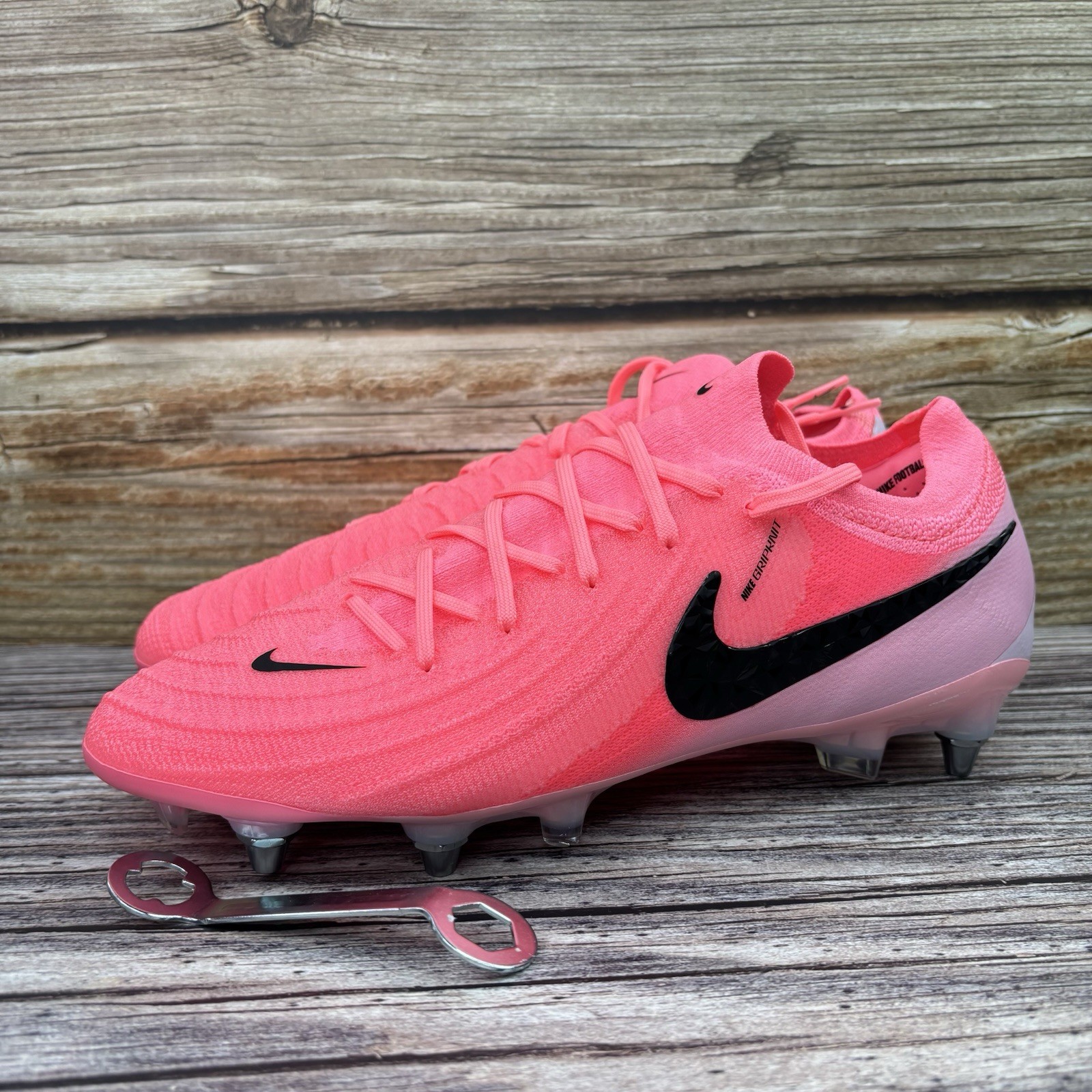 Mens Size 8 Nike Phantom Gx II 2 Elite Sg Pro P Pink Soccer Cleats FQ9034-600