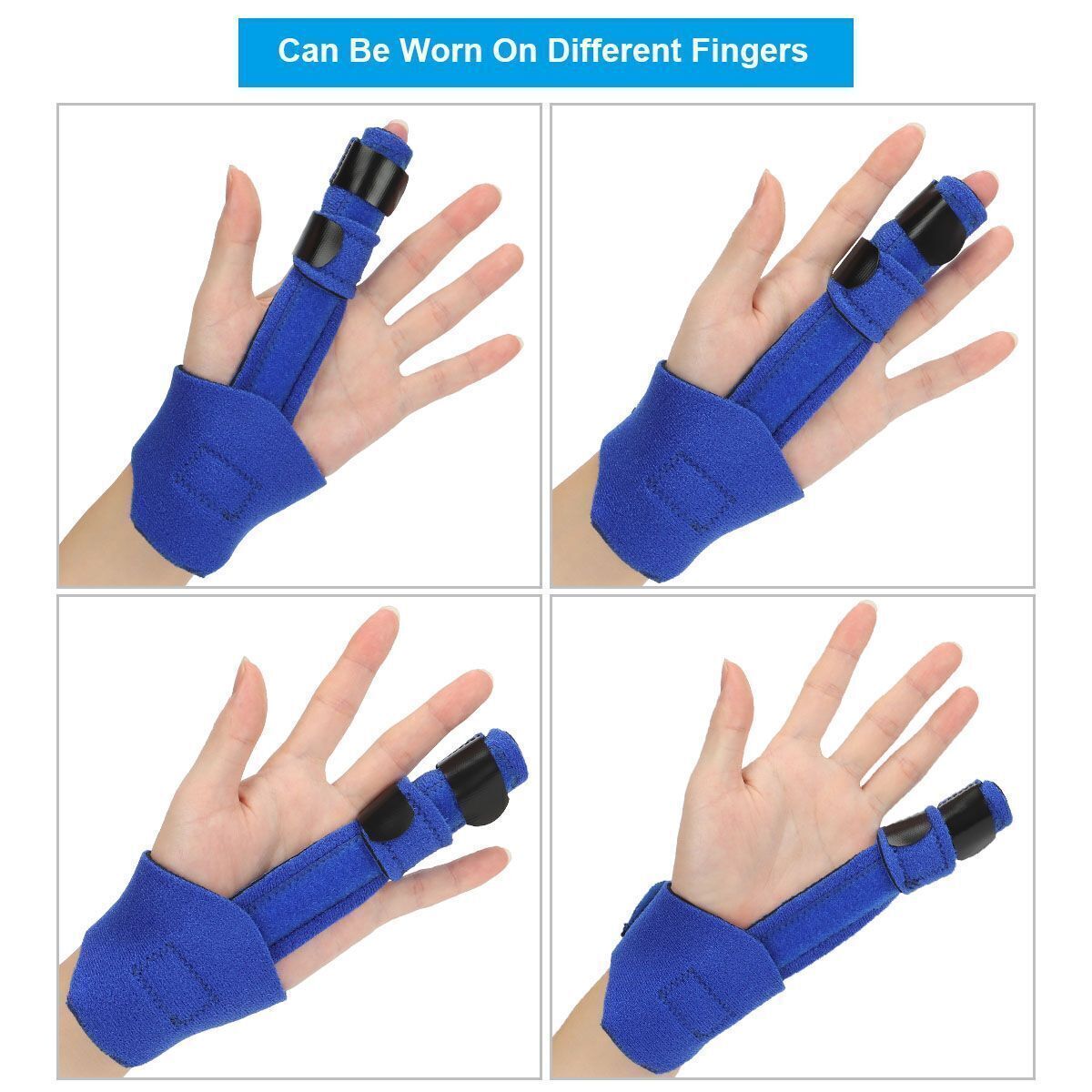 Adjustable Trigger Finger Splint Support Relief Pain Brace Fracture Recovery Fix