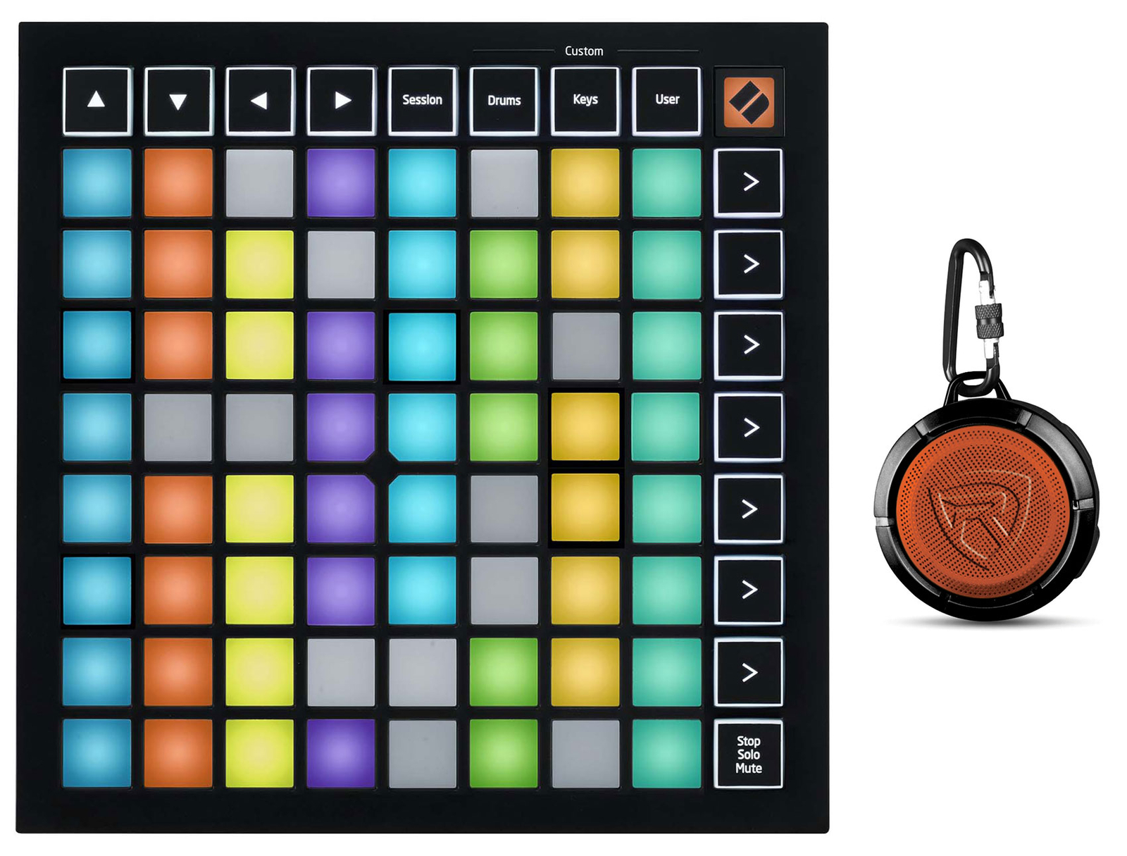 Novation Launchpad Mini MK3 MIDI USB 64 RGB DJ Pad Controller+Home Speaker