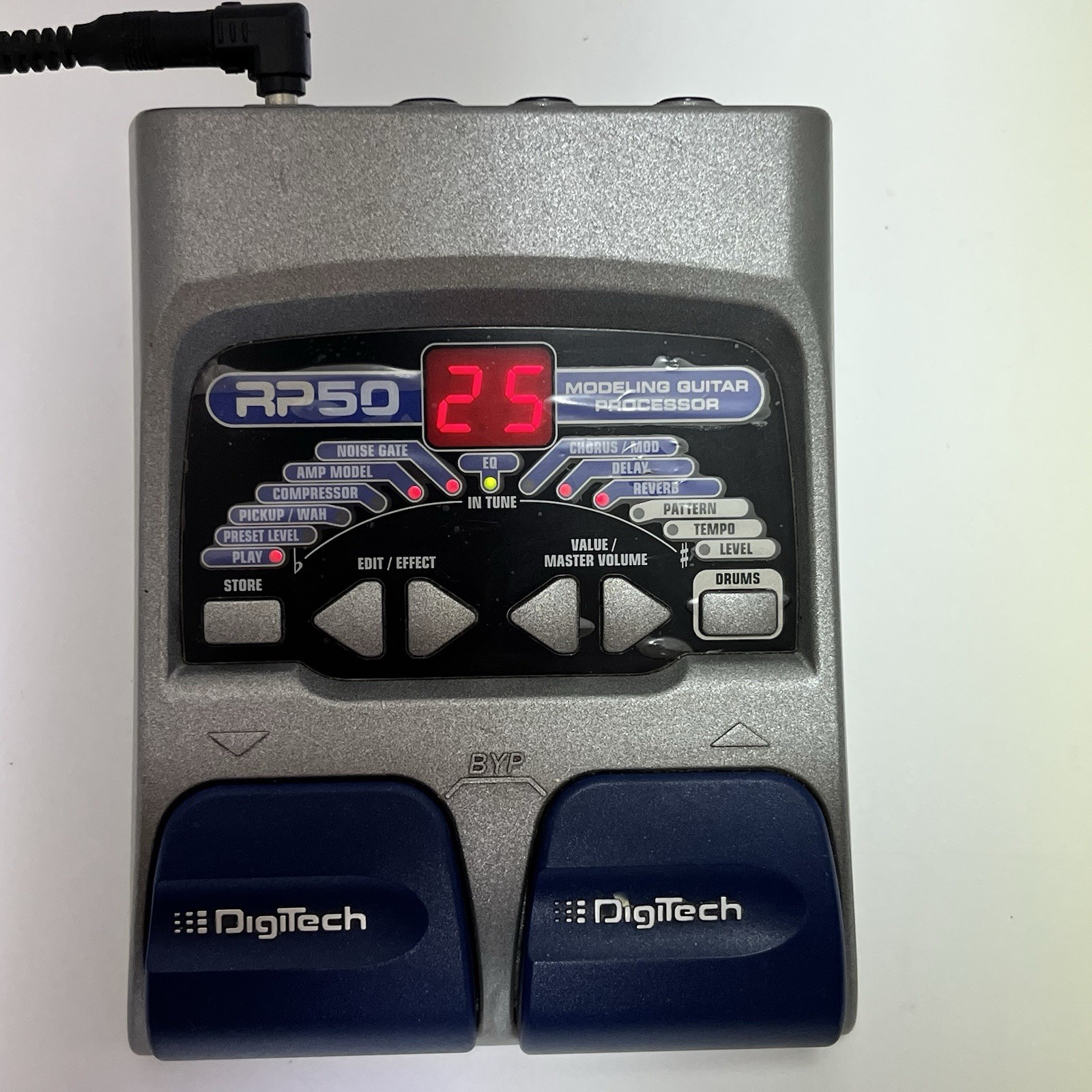 DigiTech RP50 Modeling Guitar Processor Multi-Effects Pedal Amp Modeling Tuner