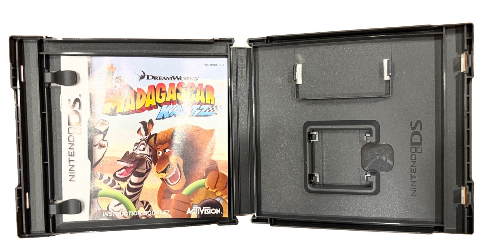 Madagascar Kartz Nintendo DS CASE ONLY- No Cartridge