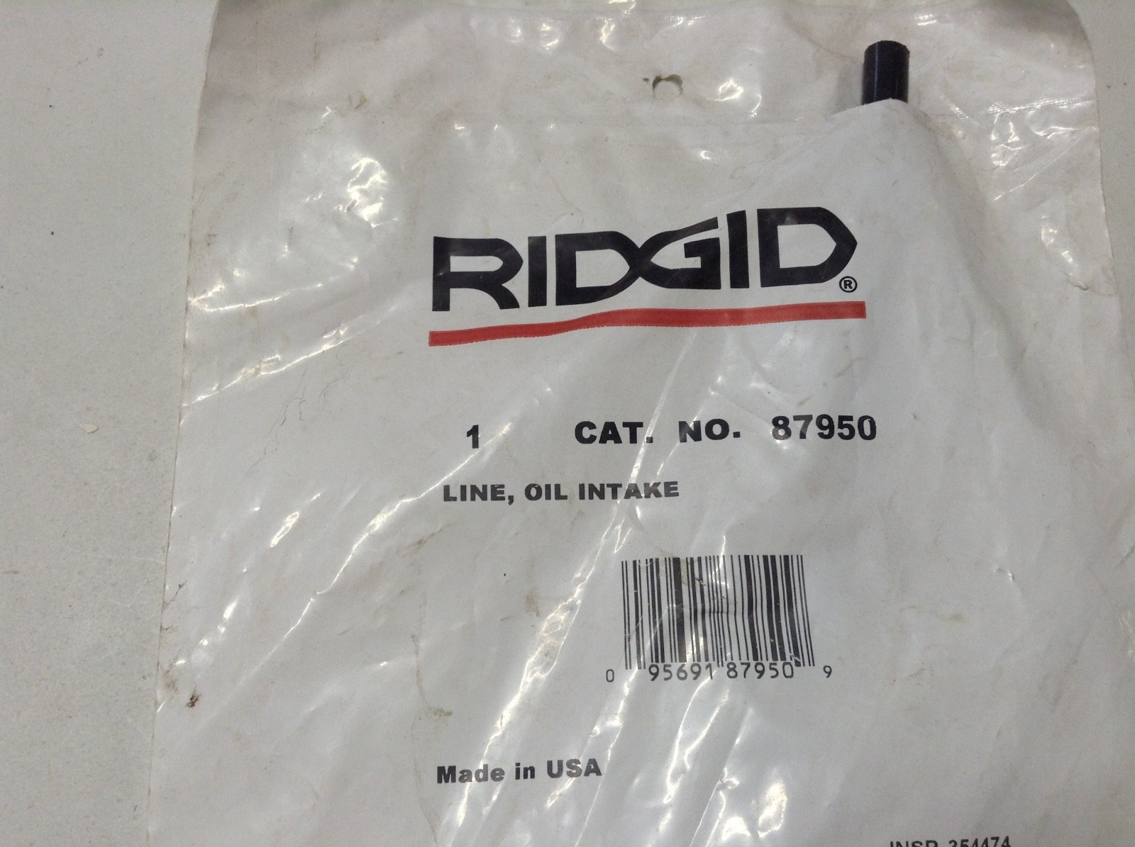 NEW Genuine OEM RIDGID 87950 Line, Oil Intake