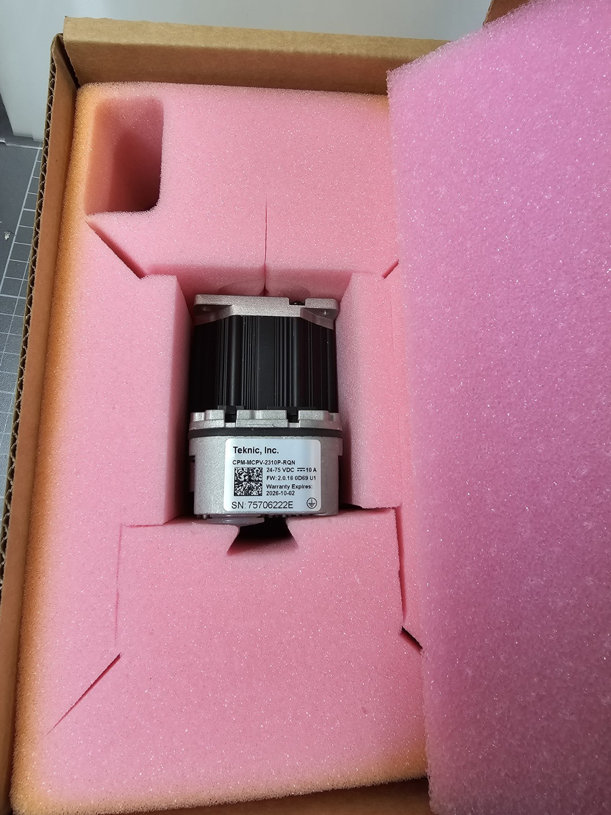 Teknic Servo Motor CPM-MCPV-2310P-RQN Nema 23 Shaft 1/4"