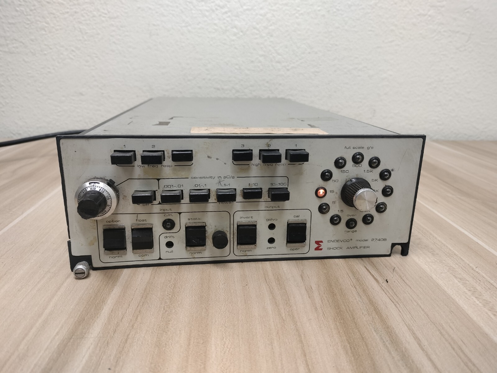 ENDEVCO MODEL 2740B SHOCK AMPLIFIER