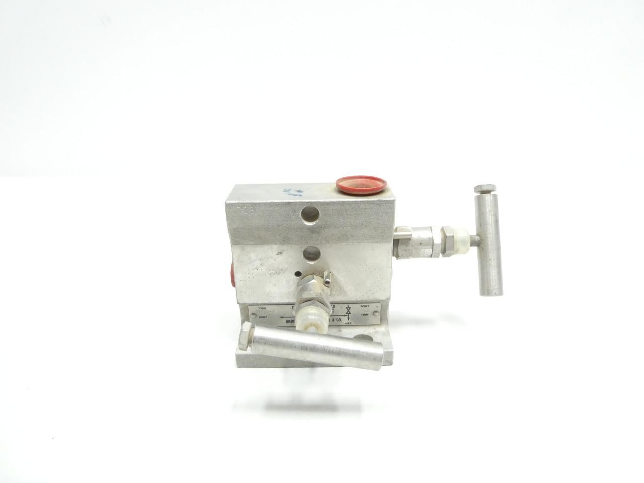 Anderson Greenwood M4TVDS-4 02-2550-792 Instrument Manifold 6000psi