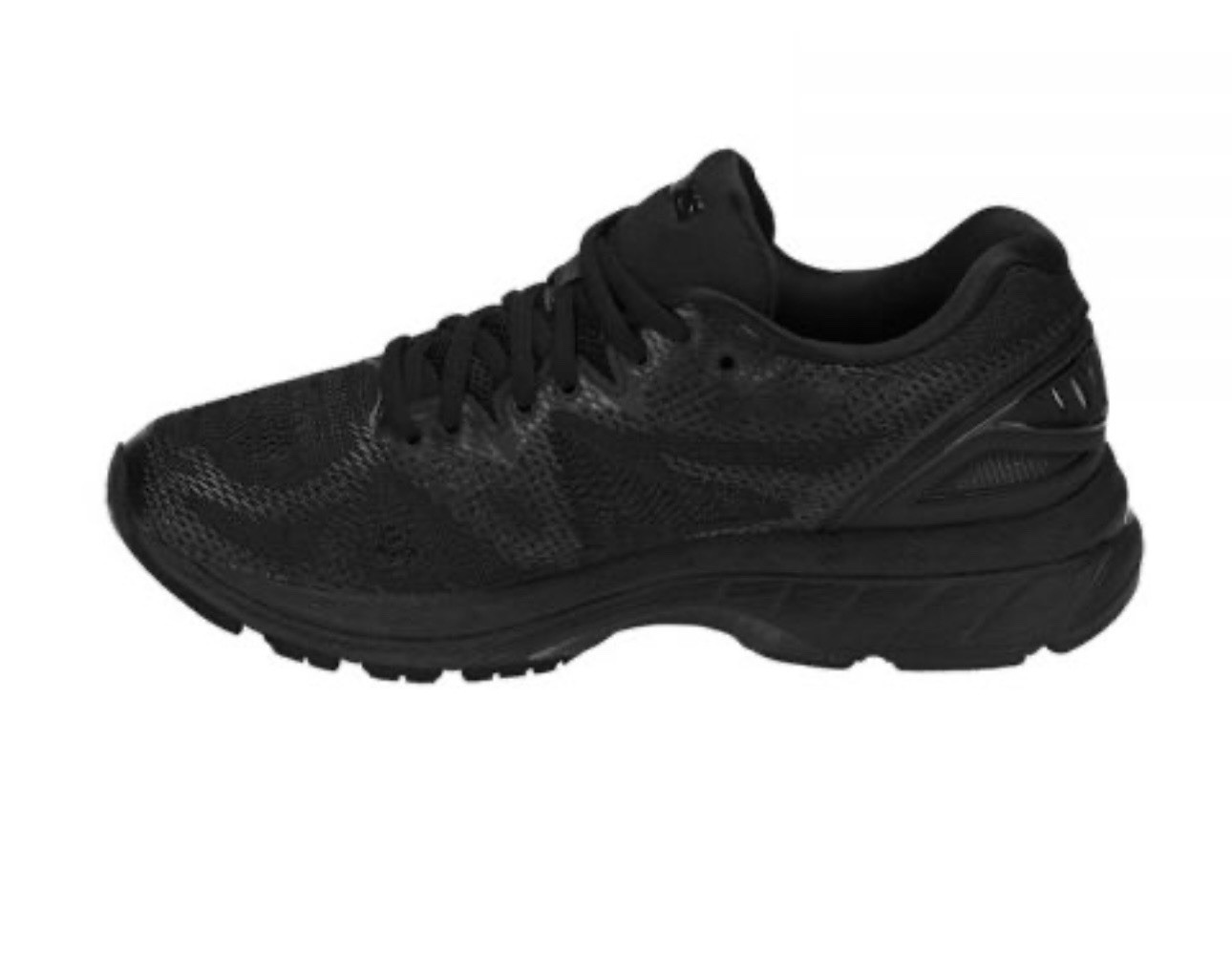 ASICS T800N Men's Black Running Shoes US 11.5 Euro 46 Synthetic Fiber