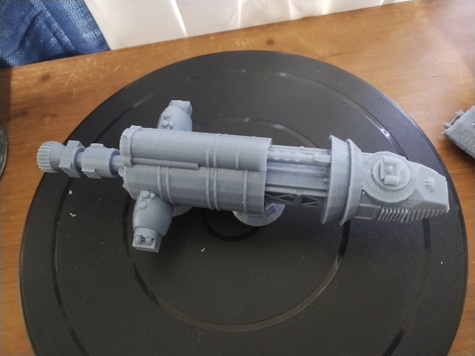 Battlestar Galactica Ragtag Ship 3D Resin Print 8.75"