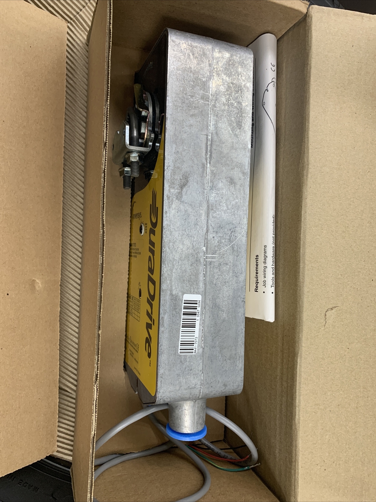 MA41-7073 Two Position Actuator Invensys 60 In -lb
