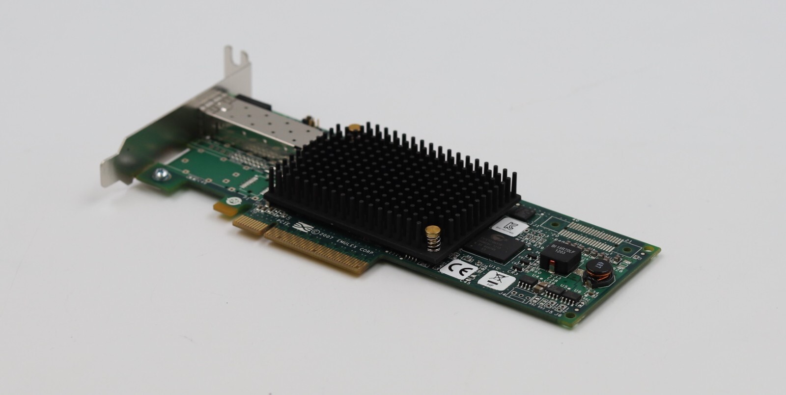 HP LPE12000 Single-Port 8GbE SFP PCIe Host Bus Adapter P/N: 489192-001 Tested