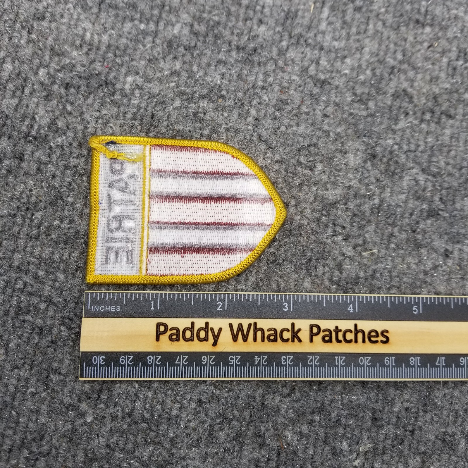 Patrie Patch Red White Blue Stripes
