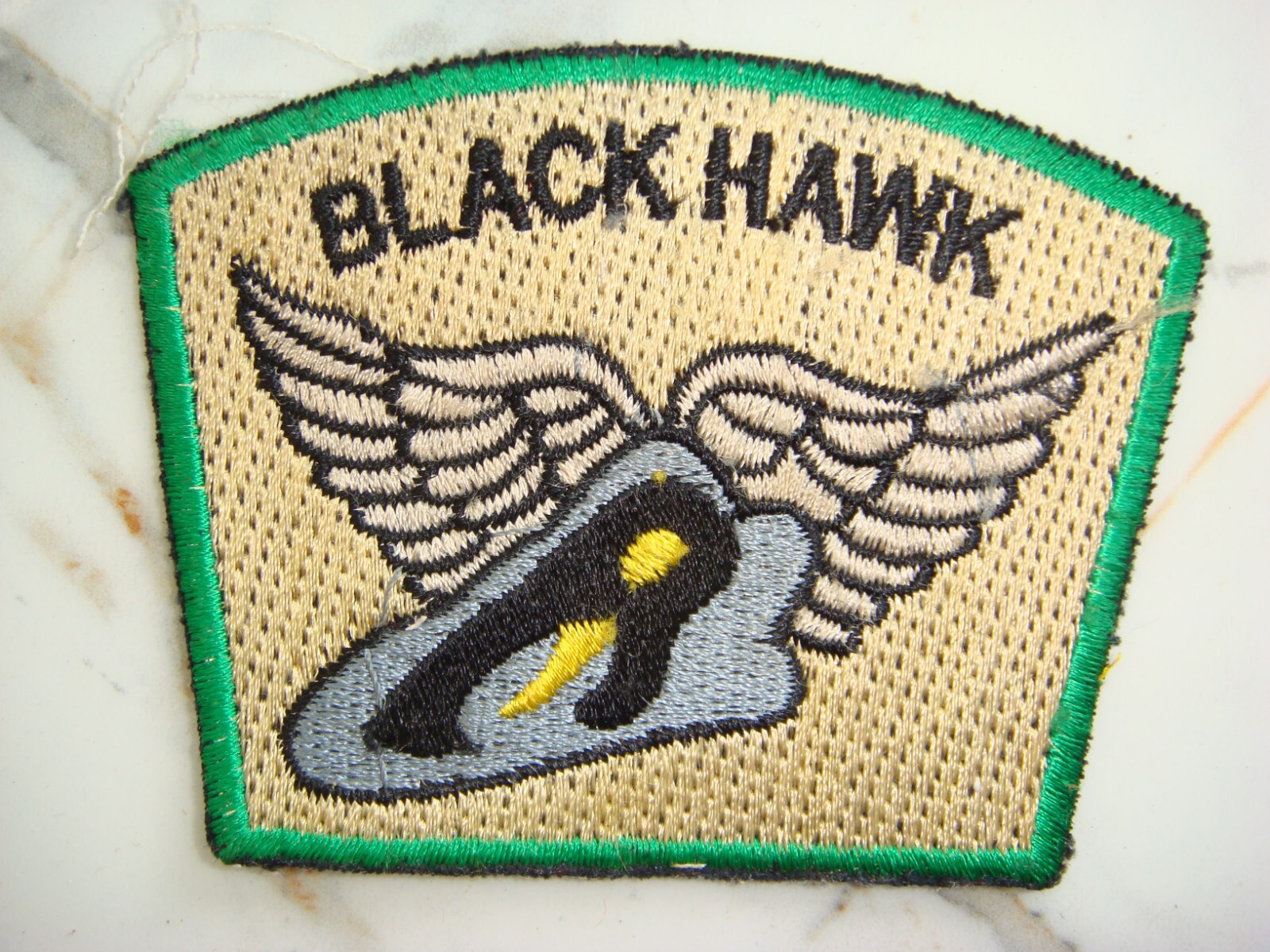 US 7th ARMORED 1st INFANTRY " BLACKHAWK ", VIETNAM WAR PATCH
