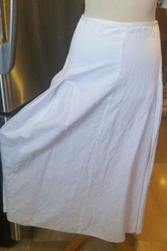 DRIES VAN NOTEN Wide Long White Skirt-Sz.36 ~ Sale Price