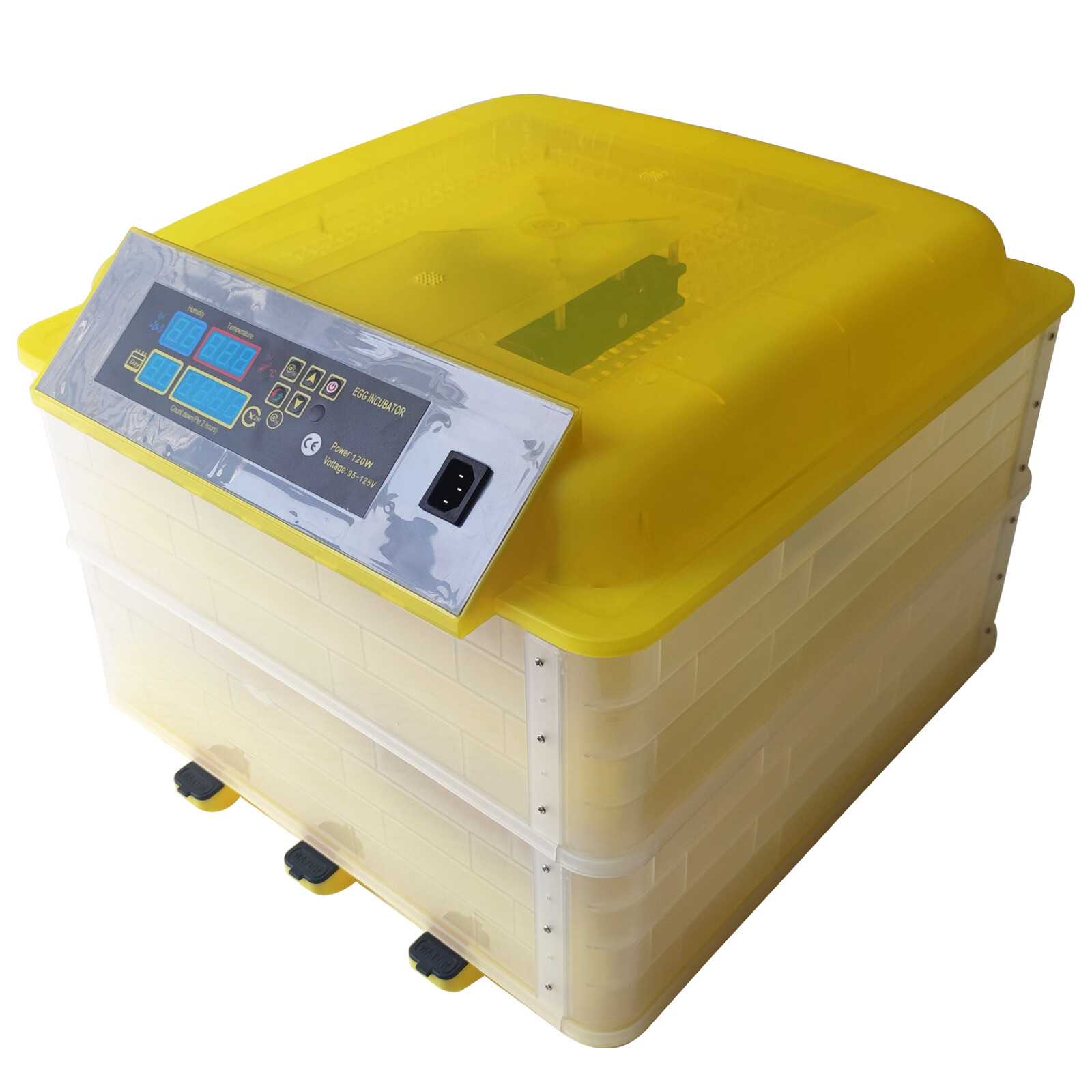 Automatic 96 Digital Chick Bird Egg Incubator Hatcher Temperature Control 110V