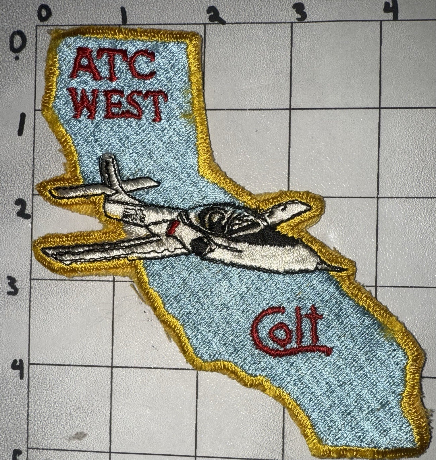 Vietnam War USAF 455th Flying Training Squadron ATC West Colt ATC Patch (16)