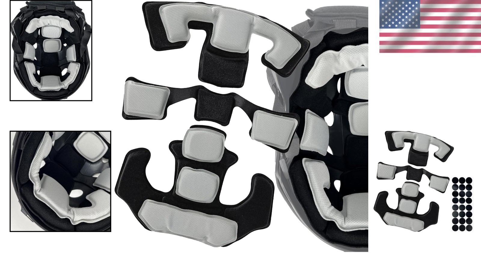 Airsoft Helmet Insert Kit - Memory Foam