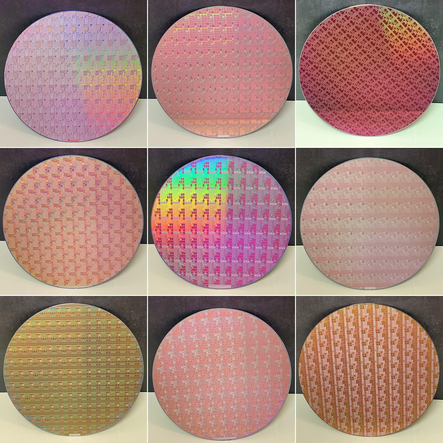 Integrated Circuits Silicon Wafer Made by Copper Process (12 Inch) 12 Inch