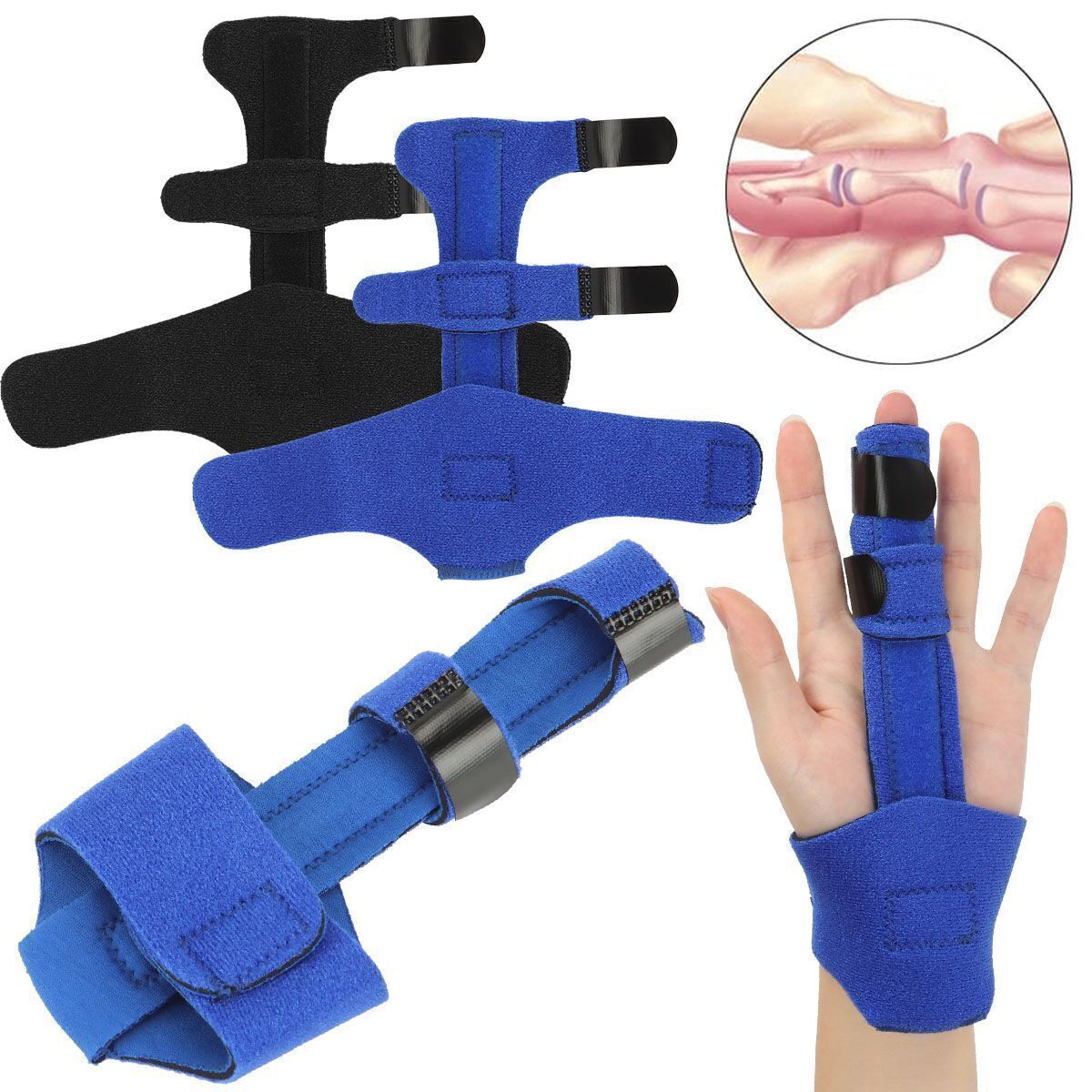 Adjustable Trigger Finger Splint Support Relief Pain Brace Fracture Recovery Fix