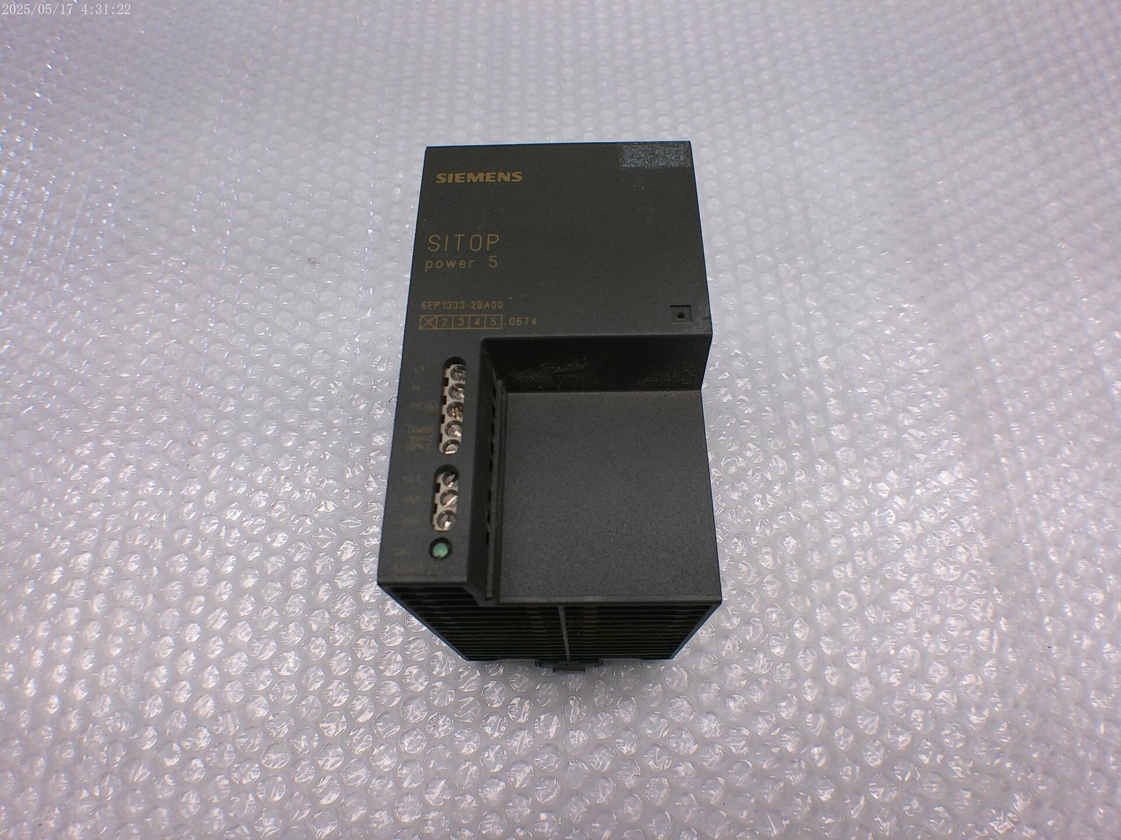 SIEMENS 6EP1333-2BA00 POWER SUPPLY UNMP