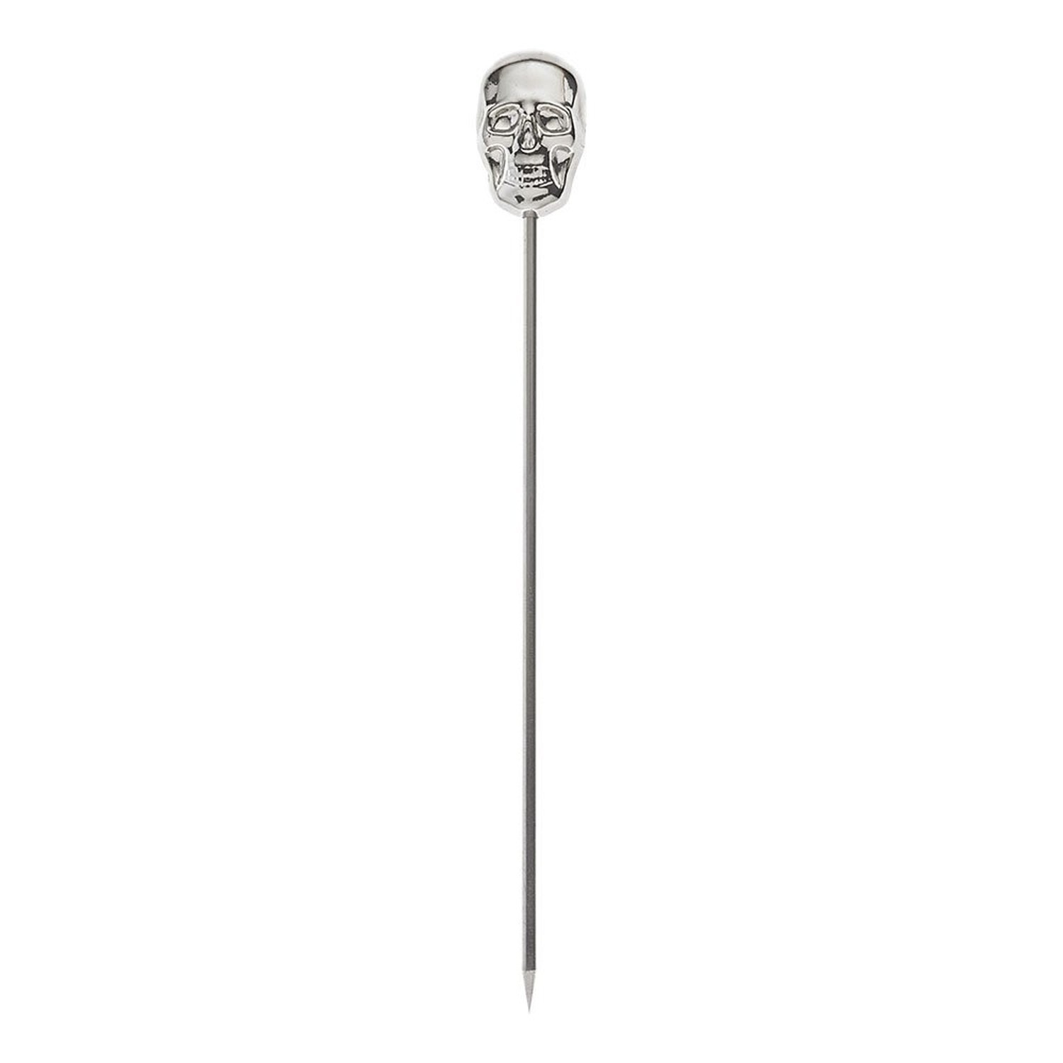 Barfly Cocktail Picks, Skull Top, Stainless Stainless Steel