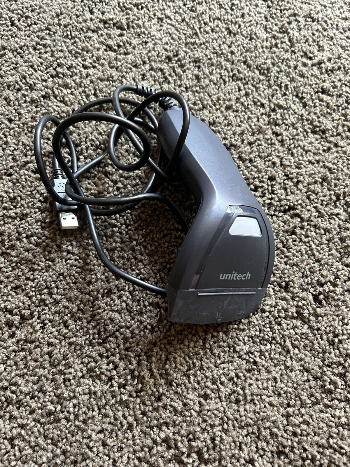 Unitech MS250 Linear Imager USB Barcode Scanner Wired - Tested Works