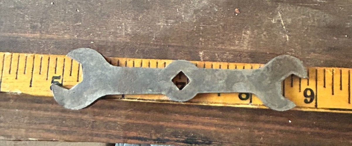 Vintage Indestro 7/16" & 3/8" Wrench