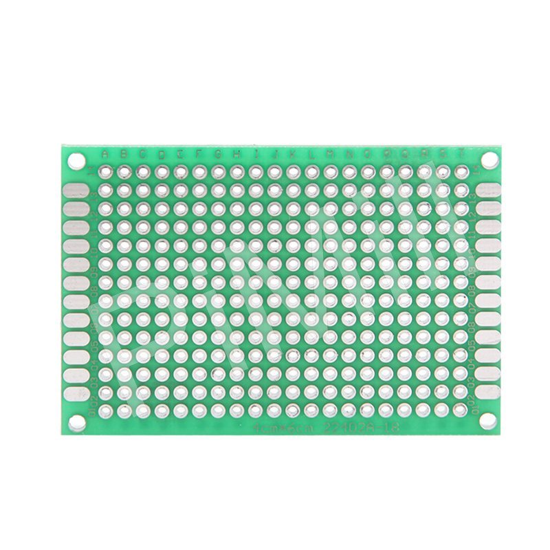 10pcs Double Side Prototype PCB Tinned Universal Bread board DIY 4x6cm US Stock