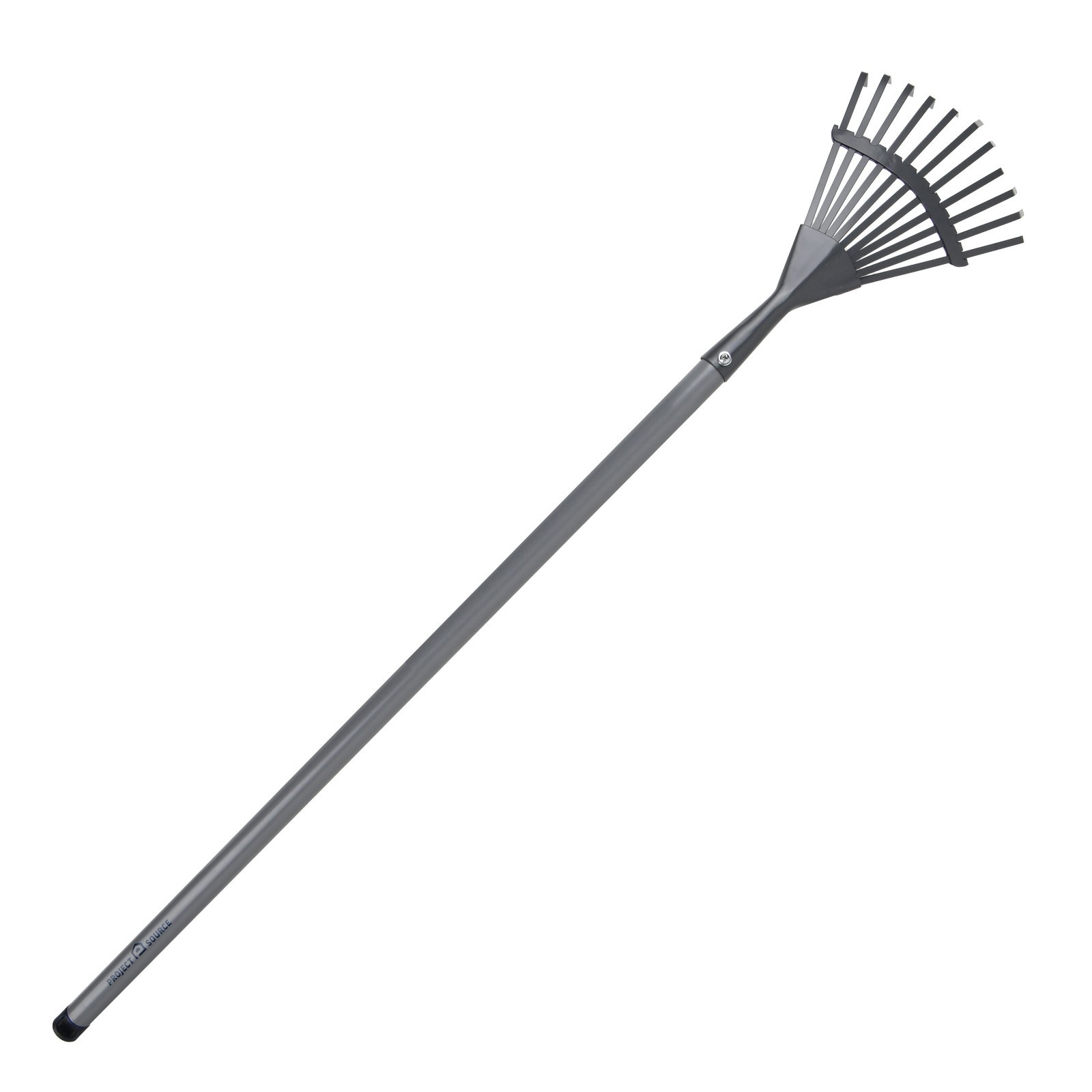 Project Source 8-in Lawn Rake Children's Kids Garden Yard Leaf Steel Handle Tool