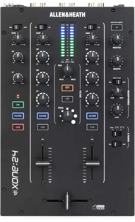 Allen & Heath Xone:24 2+1 Channel Analog DJ Mixer