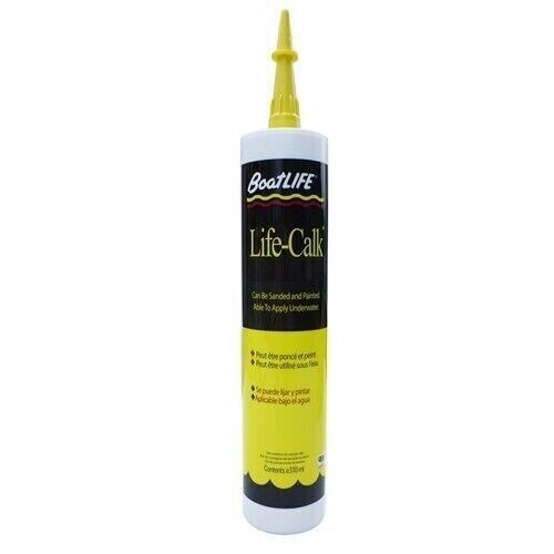 BoatLIFE Life-Caulk Waterproof Sealant Flexible Polysulfide Cartridge White 1033