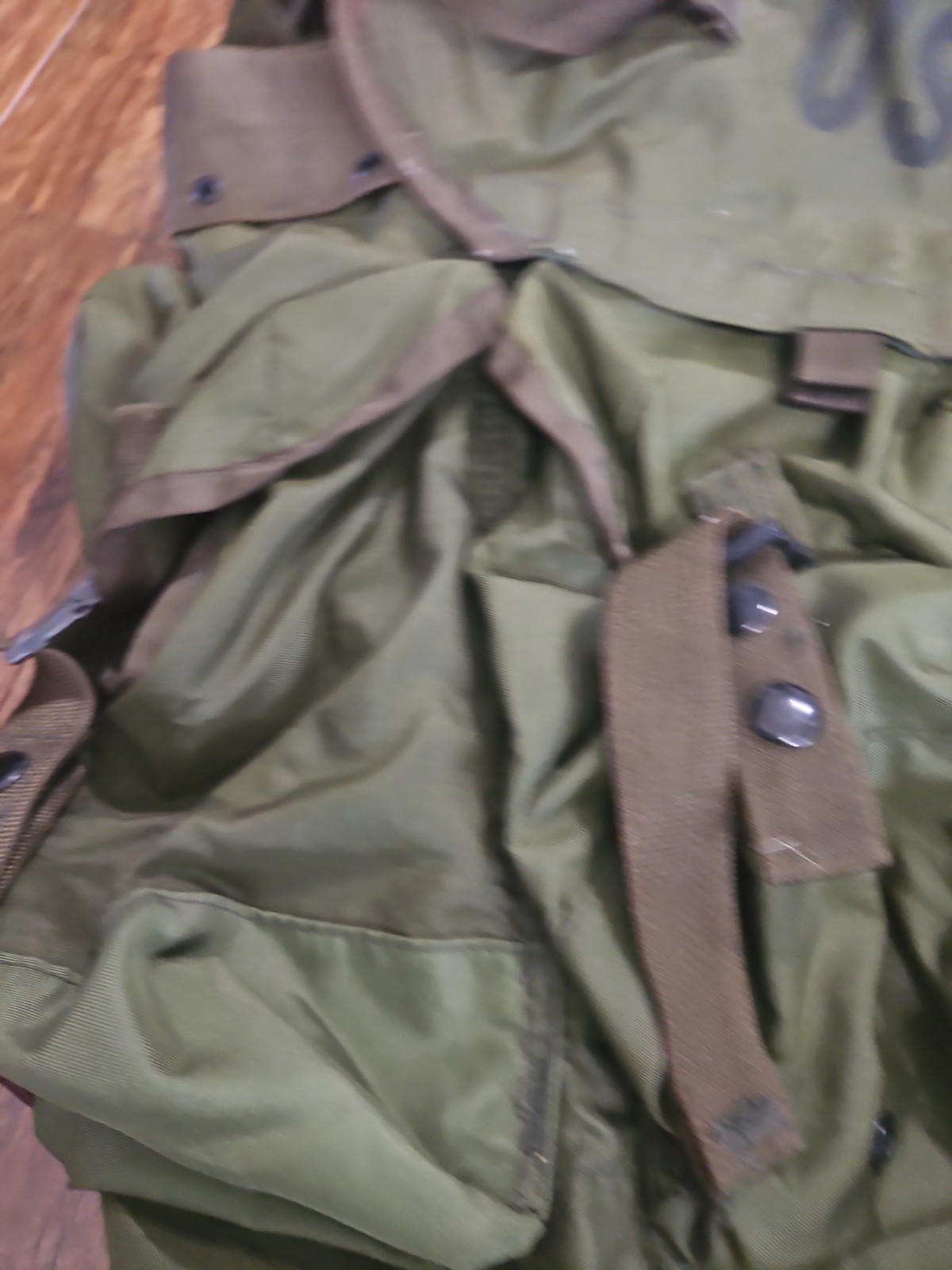 Vintage Military Backpack Sack