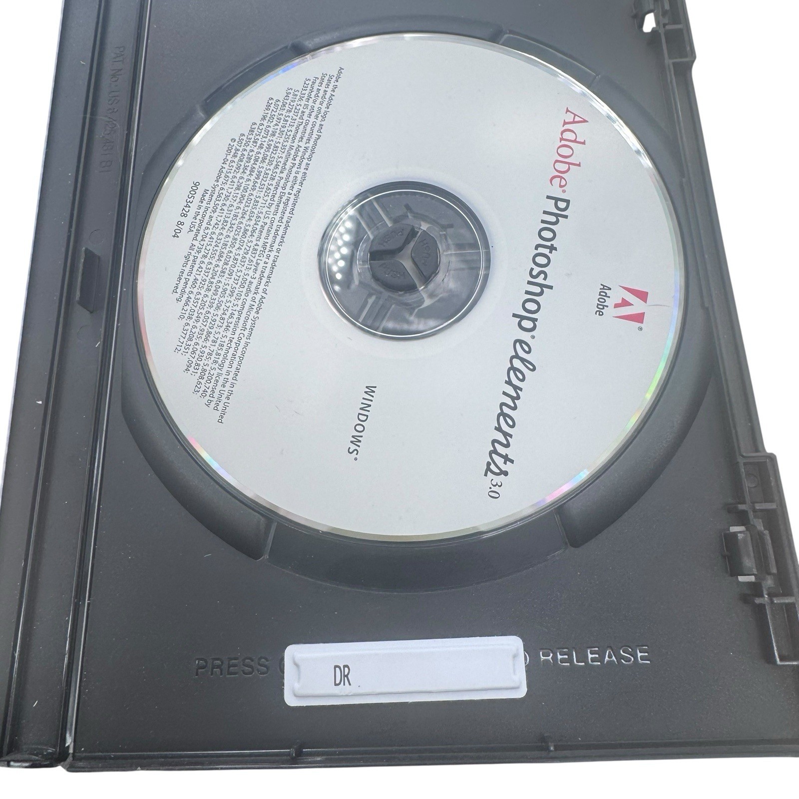 Adobe Photoshop Elements 3.0 - Education Vintage Software With Serial Number