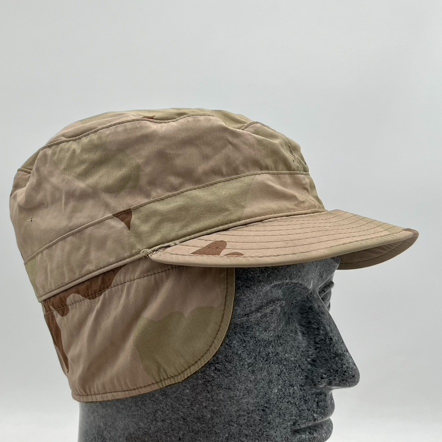 US Army Military Hat Cap Desert Camouflage Pattern Class 2 Hat Size 7 3/8 USGI