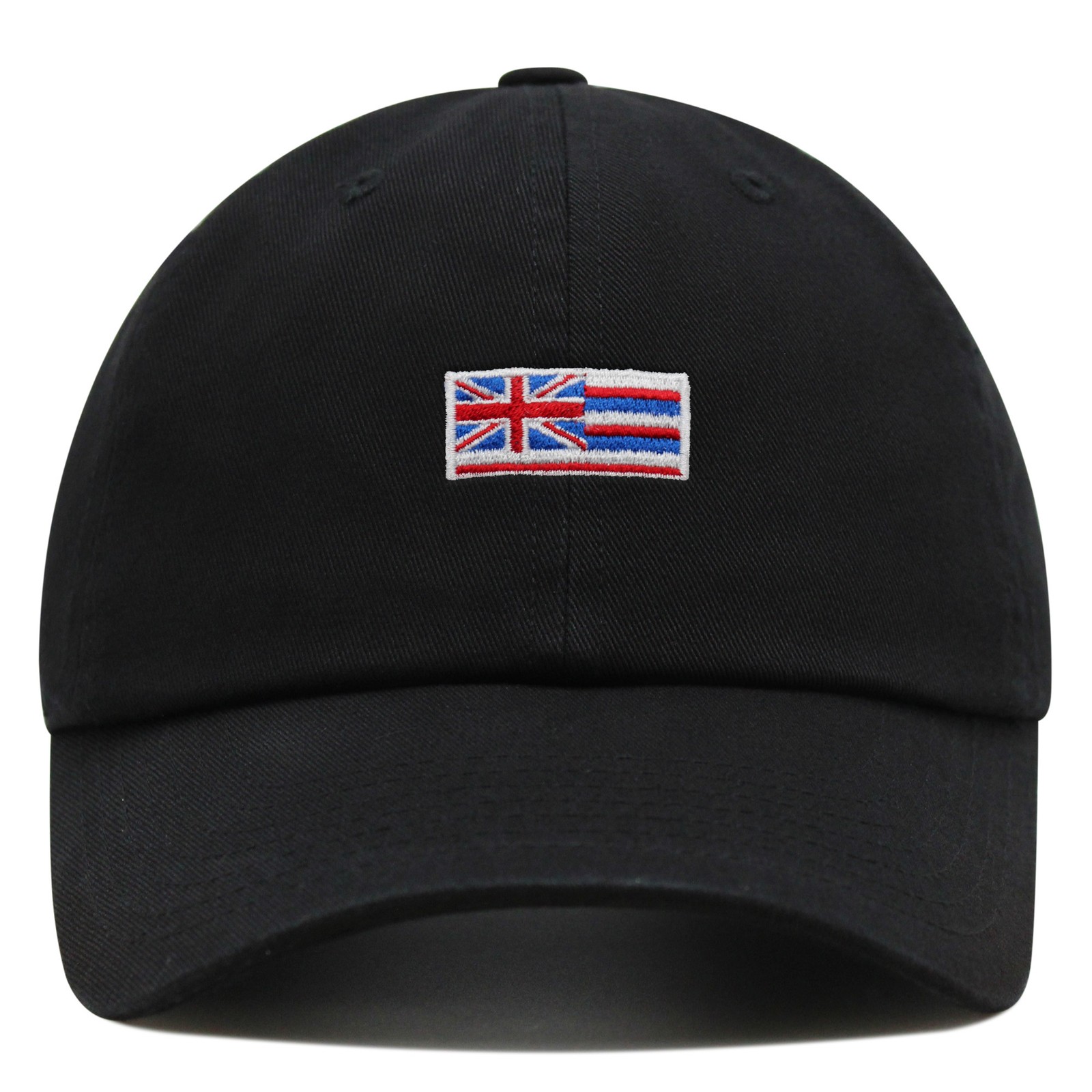 JPAK Flag of Hawaii Premium Dad Hat Unisex Cotton Adjustable Patriotic Travel