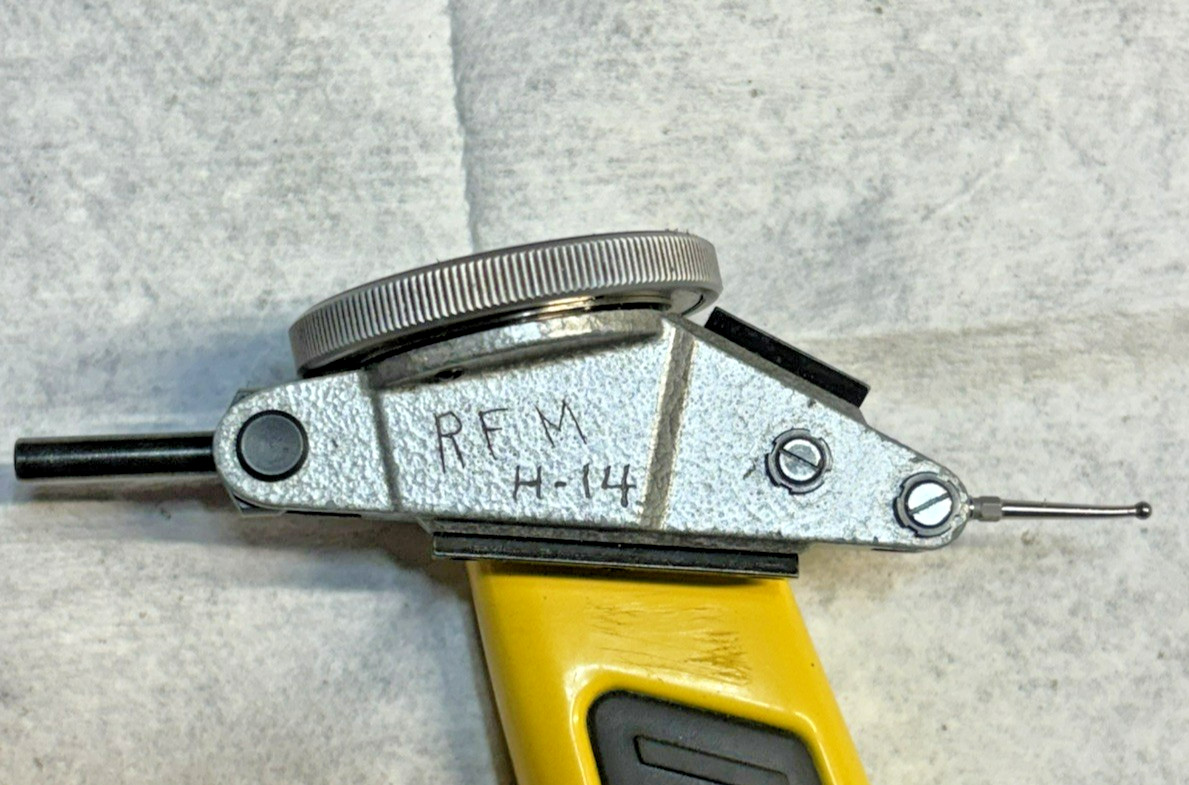 INTERAPID .0005" DIAL TEST INDICATOR 312B-1 SWISS MADE INSPECTION TOOL