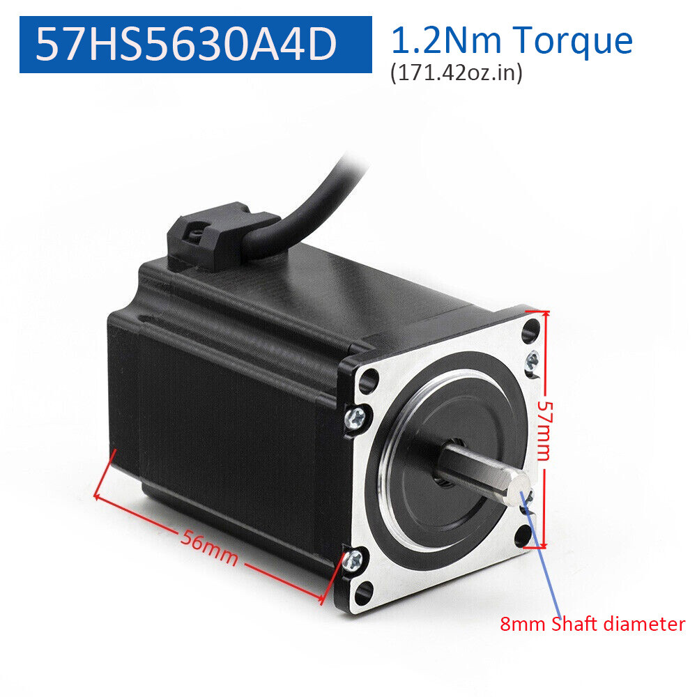 Linear Slide Rail Stage Actuator 1605 CNC Ball Screw NEMA23 Motor 1.2Nm 57x56mm