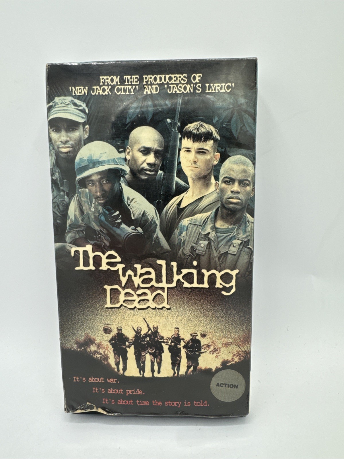 The Walking Dead VHS 1995 Bernie Mac War Action