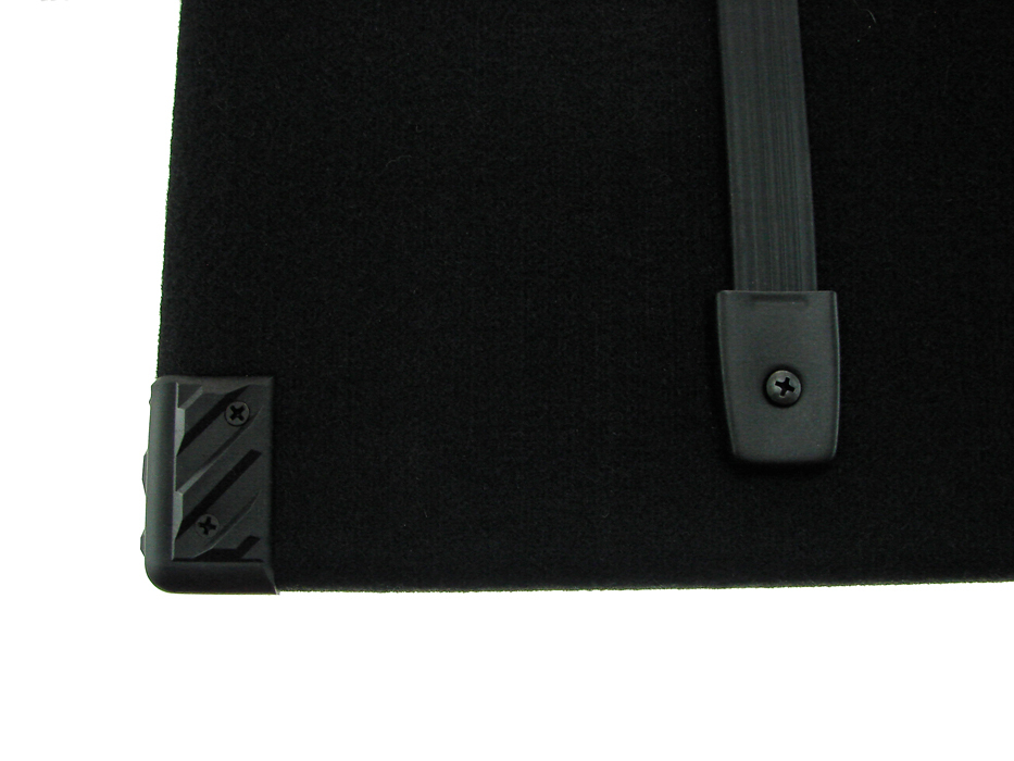 PROCRAFT 10U 12" Deep Rack Case in Black Carpet Wrap - Top Handles w/ Rack Screw