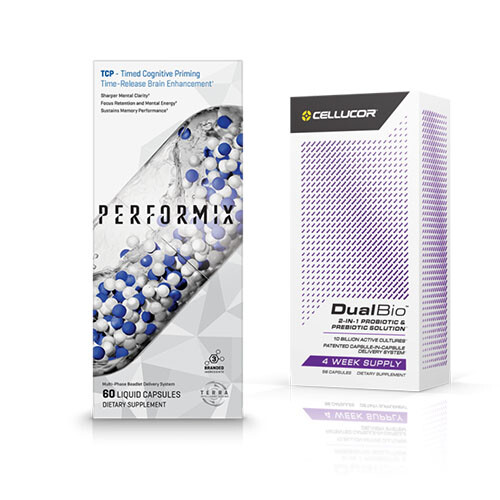 PERFORMIX TCP -60 Caps *NOOTROPIC* & FREE CELLUCOR  Probiotic *DUAL BIO*