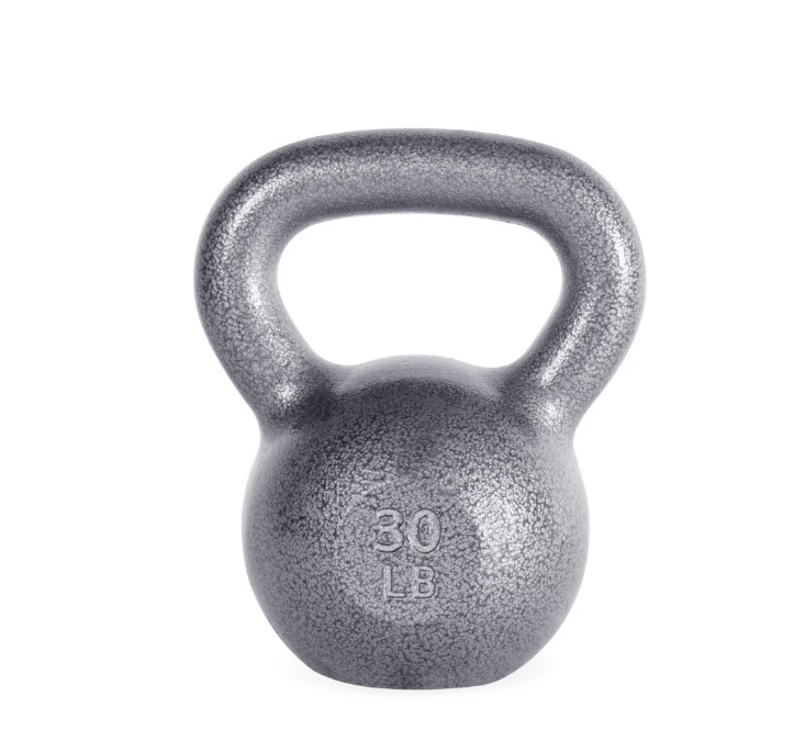 CAP Barbell Cast Iron Kettlebell, Single, 30-Pounds