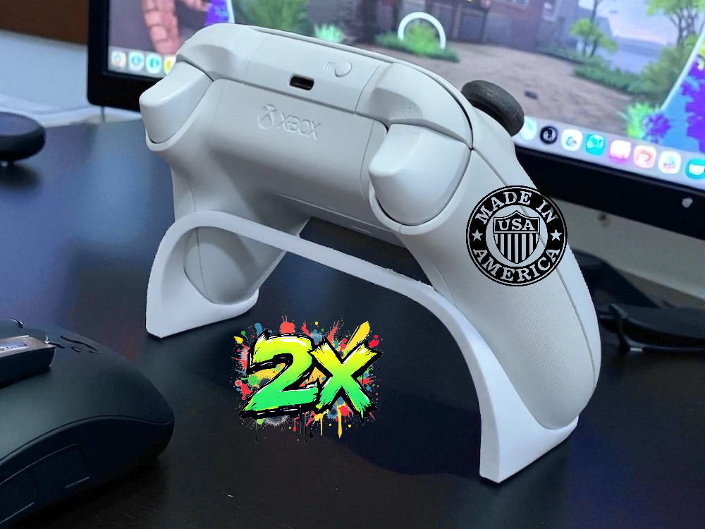 Invisible Xbox Controller Stand (2-Pack) – for Xbox One / Series X / S Black