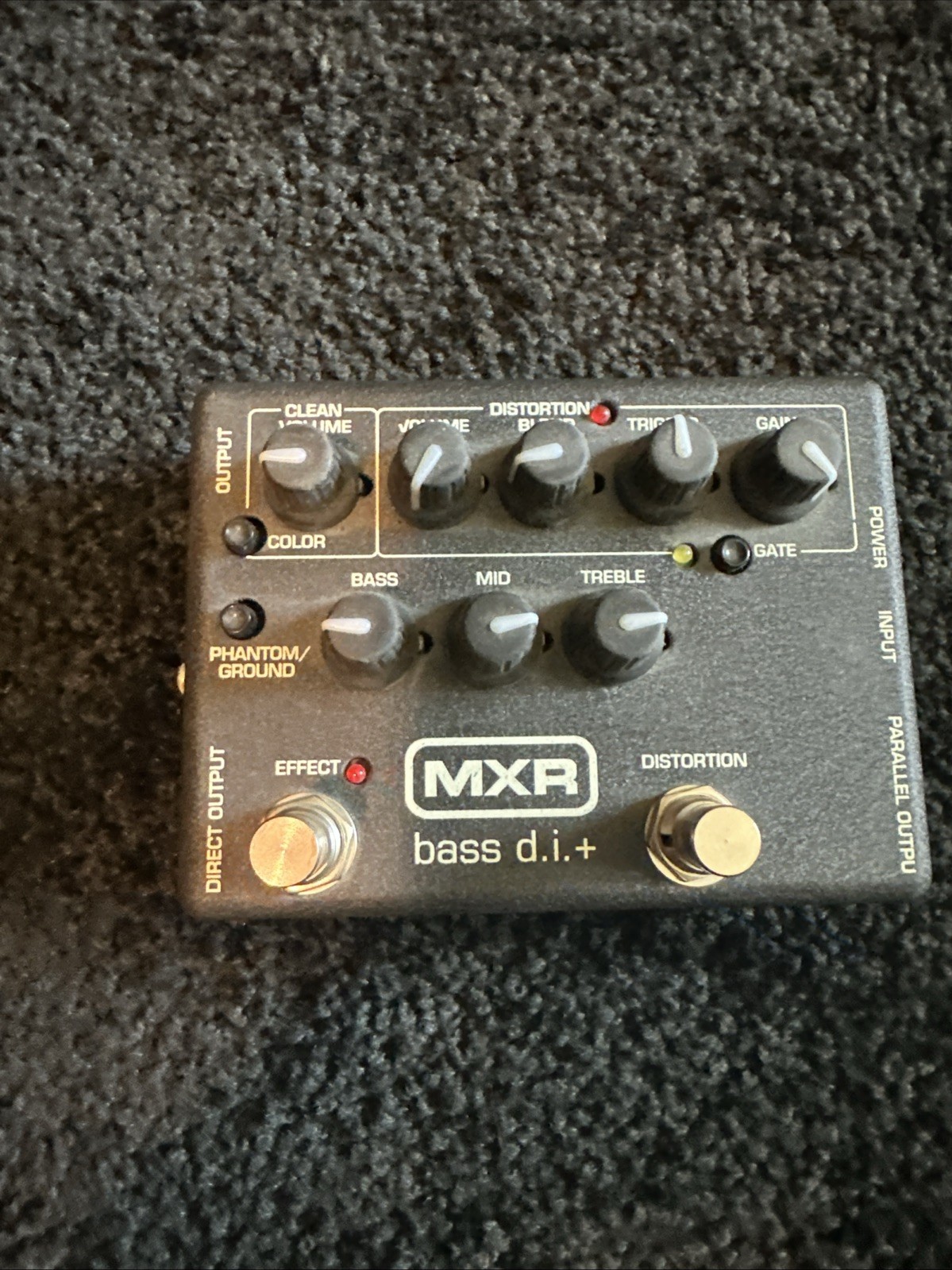 MXR M80 Bass D.I.+ Bass Preamp DI Distortion Pedal Tested