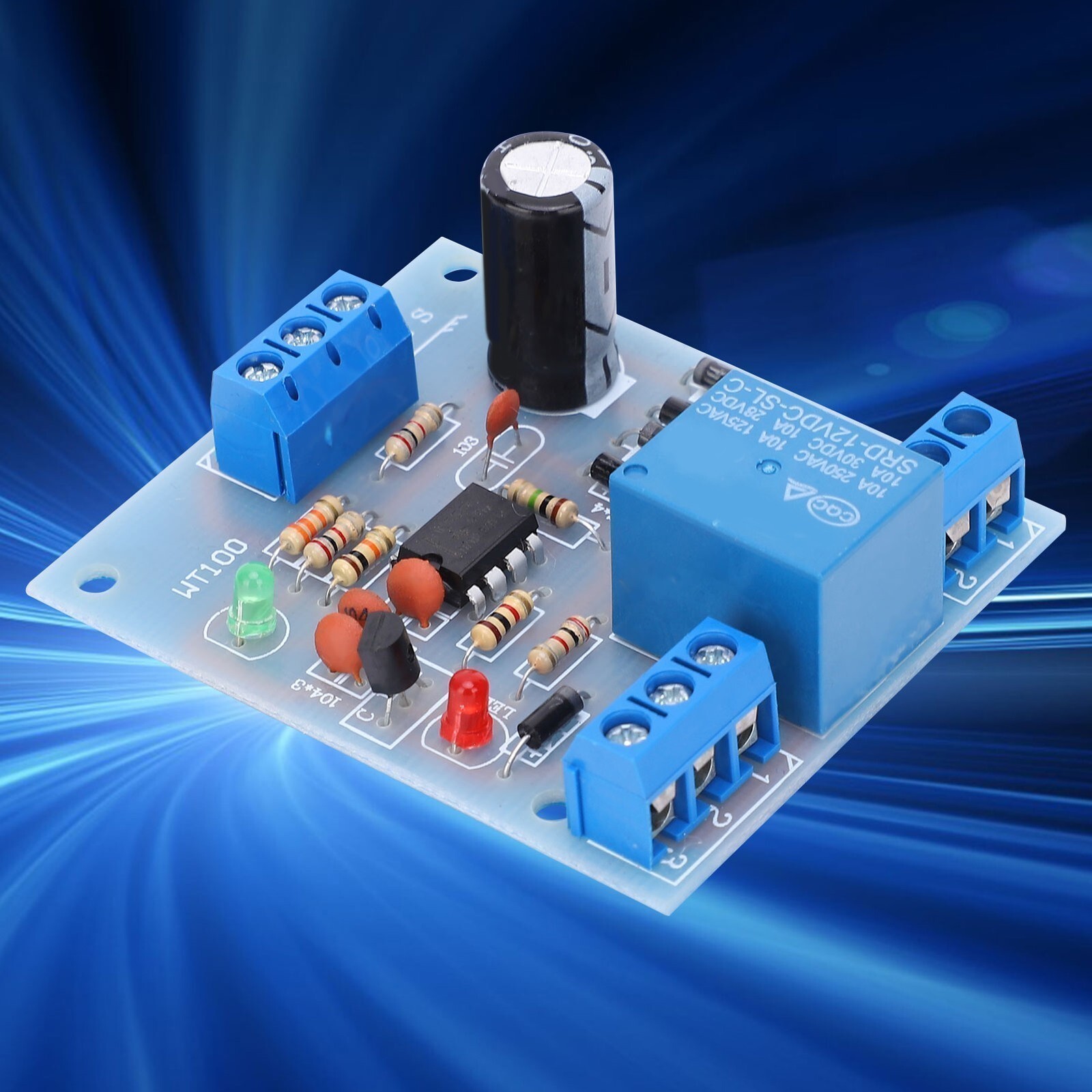 12V Water Level Controller Module Automatic Liquid Level Switch Circuit Board