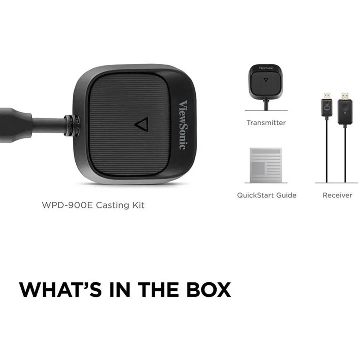 ViewSonic ViewShare WPD-900E Wireless Presentation System, RX with 802.11n (1T1R