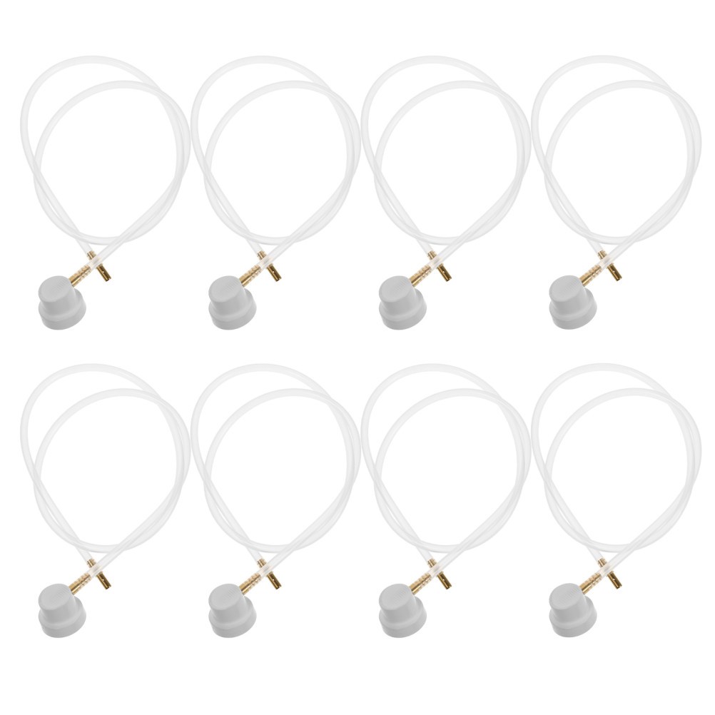 8 Pcs Spray Can Nozzle Extension Wand Flexible Tube Adapter for Paint Sprayers