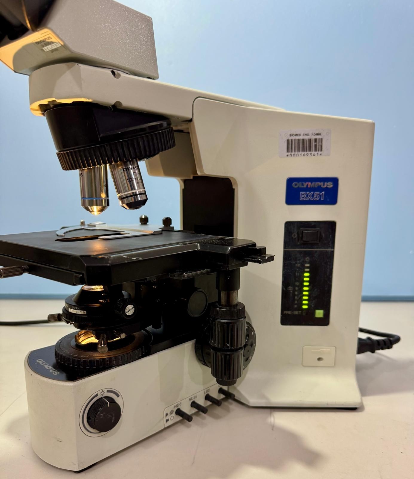 Olympus BX51TF Laboratory Microscope, DHL Ship World Wide