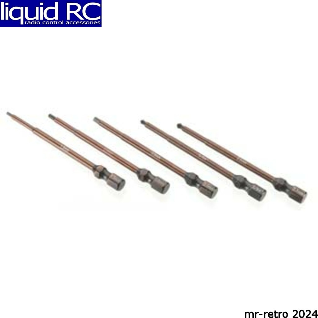 Associated 1674 Factory Team 1/4 5pc Power Tool Tips Set